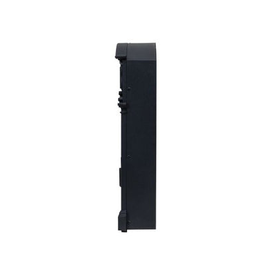Cutie postala, metalica, pentru exterior, dimensiuni 410x260x90mm, cu deschidere frontala, negru