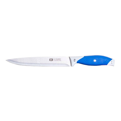Cutit de bucatarie cu lama de 19 cm, albastru