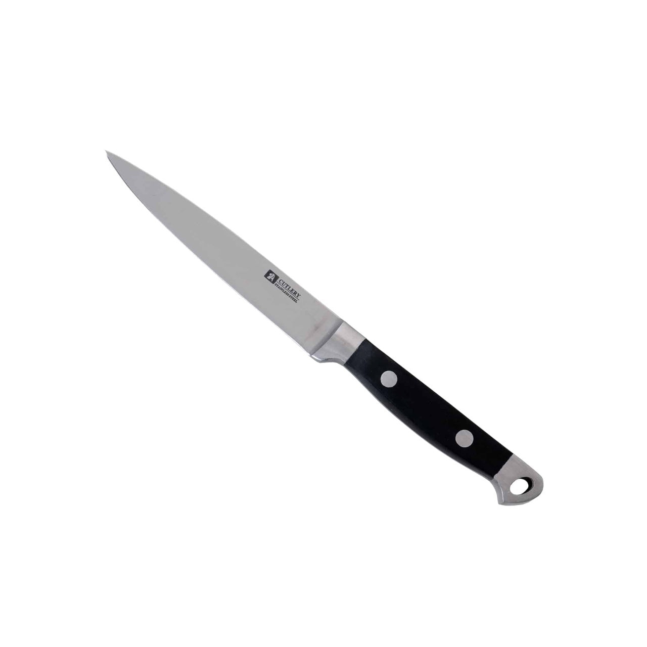 Cutit de bucatarie cu lama de inox, 12.5 cm, model lux mic