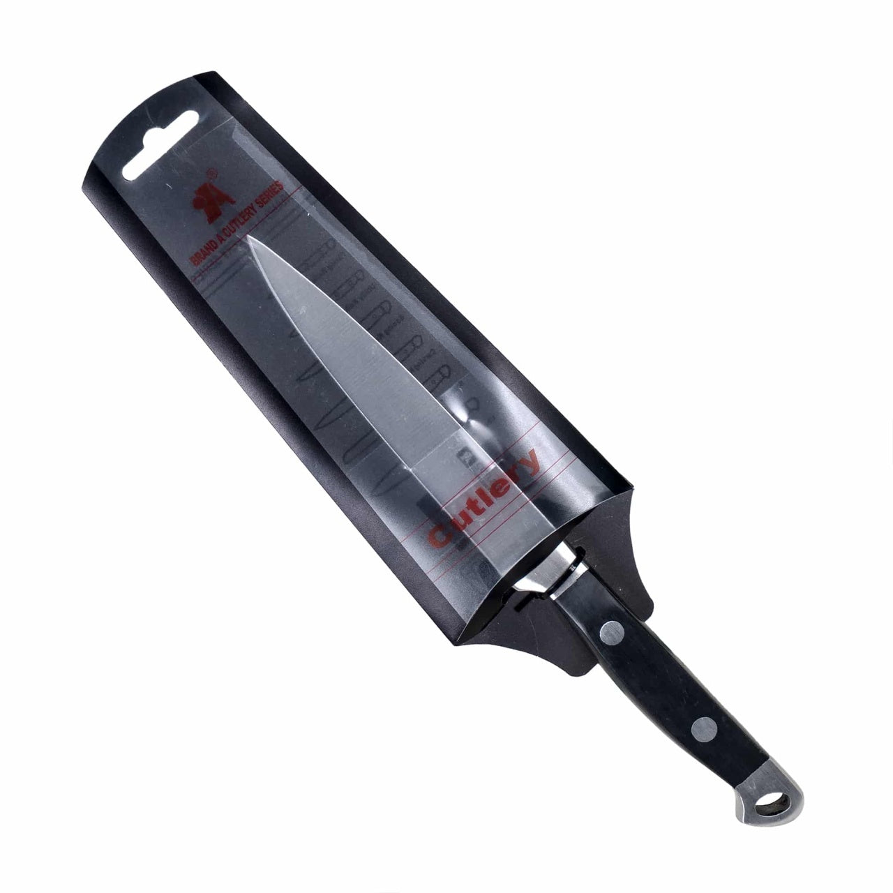 Cutit de bucatarie cu lama de inox, 12.5 cm, model lux mic
