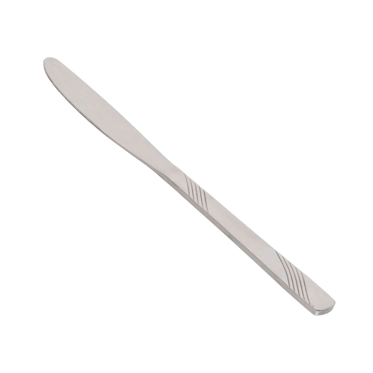 Cutit de masa cu linii, lungime 21cm, design simplu si elegant
