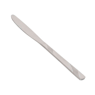 Cutit de masa cu linii, lungime 21cm, design simplu si elegant
