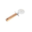 Cutit pentru pizza cu maner din lemn, lungime 20.5 cm, diametru 6.5 cm