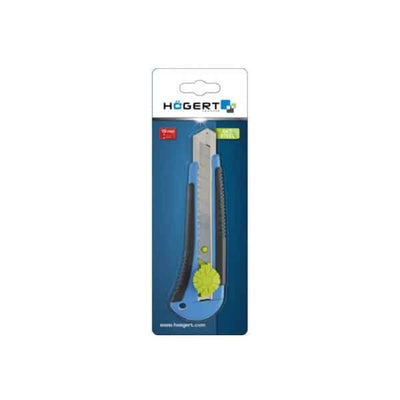 Cutter 18mm cu sistem de blocare si lame din otel SK5, 3 lame incluse