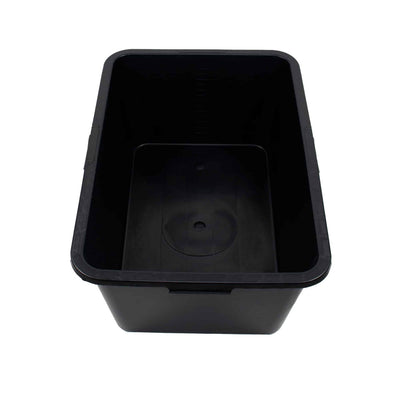 Cuva mortar dreptunghiulara din PVC cauciucat, capacitate 80L