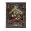 Decoratiune Craciun luminoasa si muzicala in forma de carte, alimentare USB sau baterii