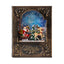 Decoratiune Craciun luminos muzical, alimentare USB sau baterii, 21.5 cm