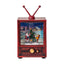 Decoratiune Craciun TV luminosa, muzicala, alimentare USB sau baterii