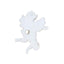 Decoratiune de perete ingeras din ipsos, inaltime 30cm, latime 24cm