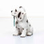 Decoratiune gradina din rasina, model catel, 16 cm inaltime