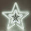 Decoratiune LED fereastra forma stea 57x55 cm lumini ambientale