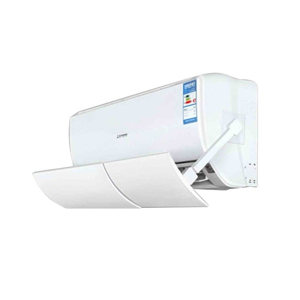 Deflector aer conditionat, protectie jet de aer rece, cu prindere ventuze, reglabil, alb