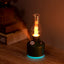 Difuzor de uleiuri esentiale, tip lampa, dimensiuni 225x95 mm, incarcare USB, 3 tipuri de pulverizare, verde