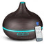Difuzor Uleiuri Esentiale FOXMAG24®, 550 ml, Ultrasonic, AROMA M303 Aromatherapy, Wenge, 7 culori, Telecomanda