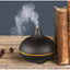 Difuzor Uleiuri Esentiale FOXMAG24®, 550 ml, Ultrasonic, AROMA M303 Aromatherapy, Wenge, 7 culori, Telecomanda