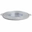 Disc aluminiu alimentar pentru gratar, diametru 50 cm, fix, culoare gri