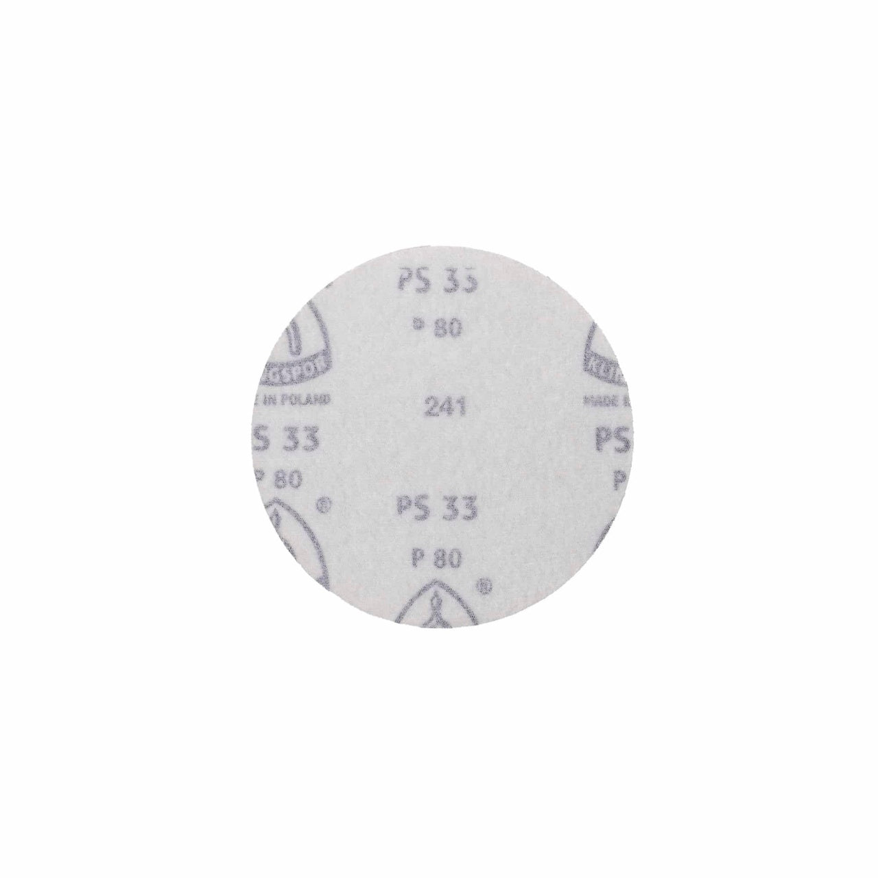 Disc autofixare hartie abraziva P80, 125mm pentru lemn si metal