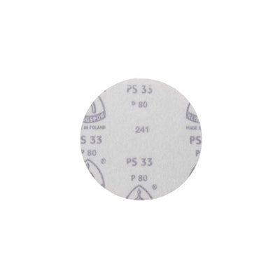 Disc autofixare hartie abraziva P80, 125mm pentru lemn si metal