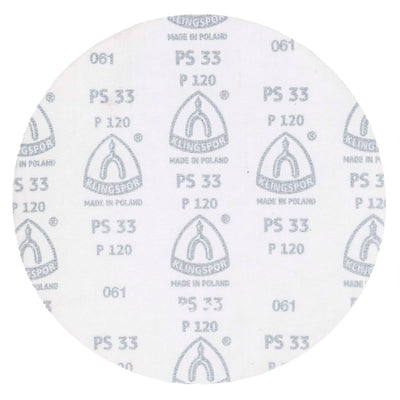 Disc autofixare pentru slefuitor, Klingspor PS 33 CK, P120, 225mm