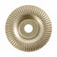 Disc de slefuit lemn 125mm cu forma convexa, turatie max 12000 rpm