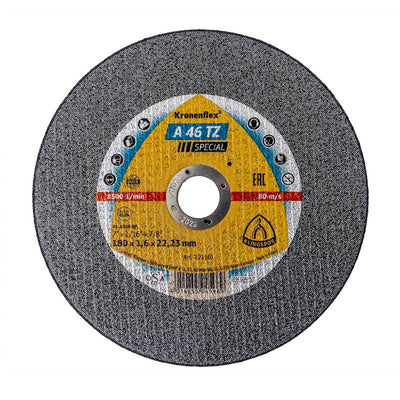 Disc debitare 180x1,6x22,23 mm pentru otel si inox, A 46 TZ Special