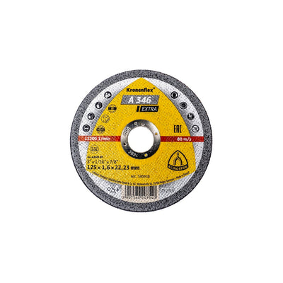 Disc debitare inox si metal, 125x1.6x22.23 mm, corund cubic Klingspor