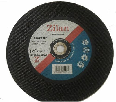 Disc debitare metal 350 mm, rezistent si precis pentru polizoare si masini de taiat