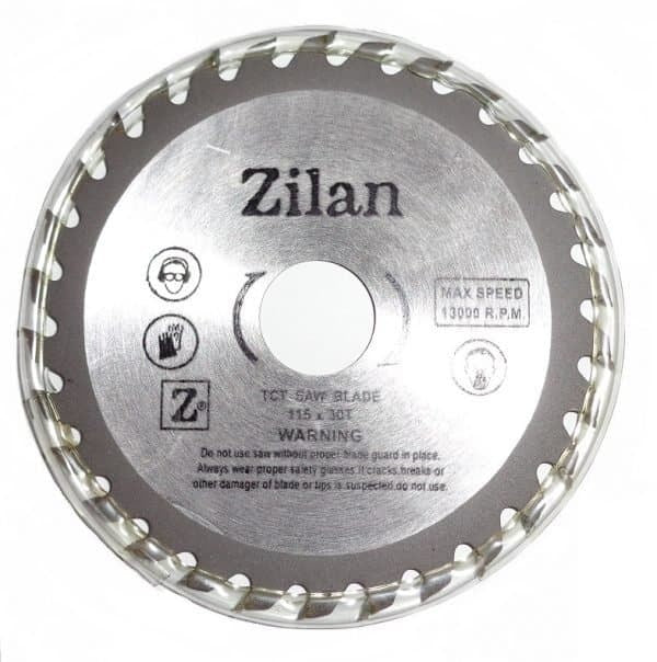 Disc debitat lemn 115 mm cu 30 dinti, viteza maxim 13.000 rot/min