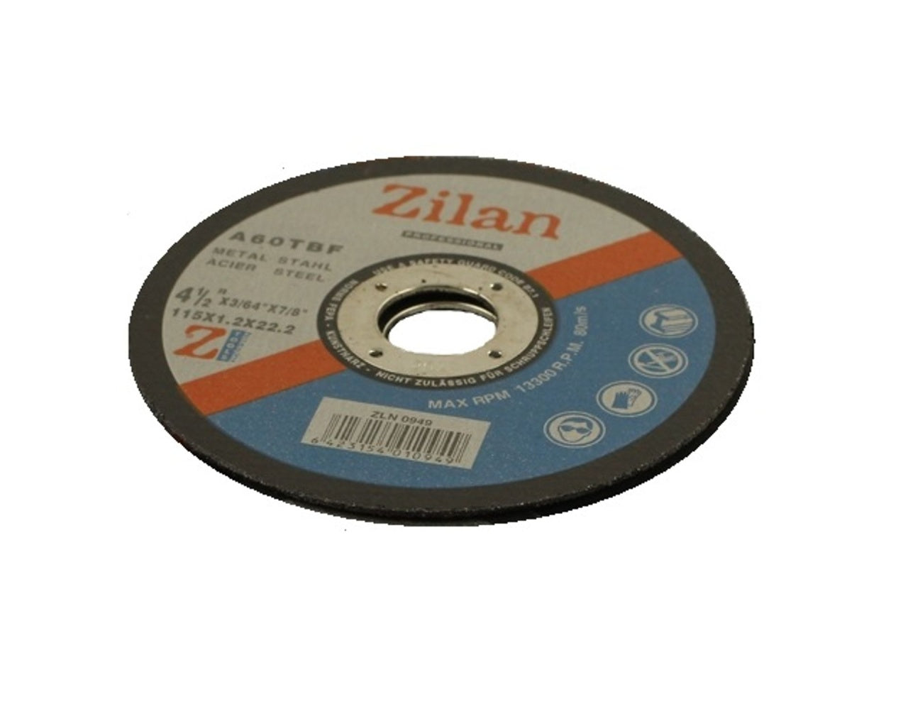 Disc debitat metal 115x1,2x22,2 mm pentru unelte electrice