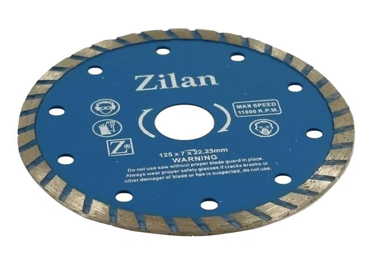 Disc diamantat continuu 125x7x22.23mm pentru taiere materiale dure