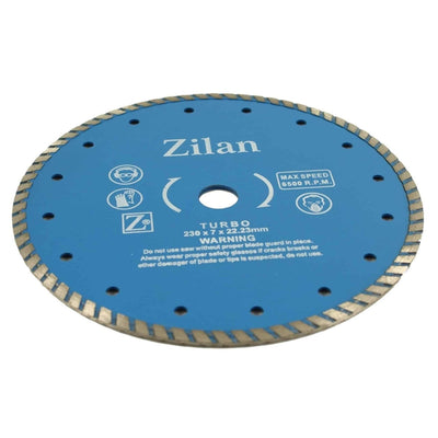 Disc diamantat continuu 230x7x22.23mm pentru taiere placi ceramice si piatra