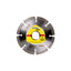 Disc diamantat de debitare 115x1.6x22.23mm cu 8 segmenti pentru materiale de constructii