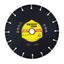Disc diamantat de debitare 230x3.1x22.3mm cu segmente diamantate inalte 10 mm