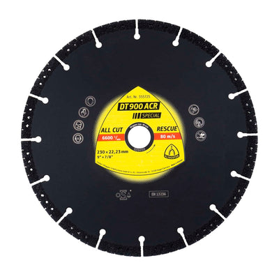 Disc diamantat de debitare 230x3.1x22.3mm cu segmente diamantate inalte 10 mm