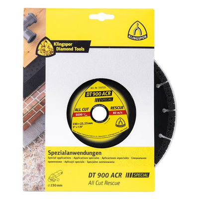 Disc diamantat de debitare 230x3.1x22.3mm cu segmente diamantate inalte 10 mm