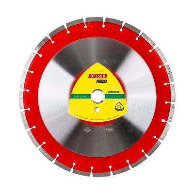Disc diamantat de debitare 350x25.4mm, 24 segmenti, pentru beton si materiale de constructii