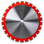 Disc diamantat de debitare 450x25.4mm, 26 segmenti pentru beton armat