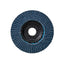 Disc lamelar frontal P40 125x22.23 mm pentru polizor unghiular, taiere uscata