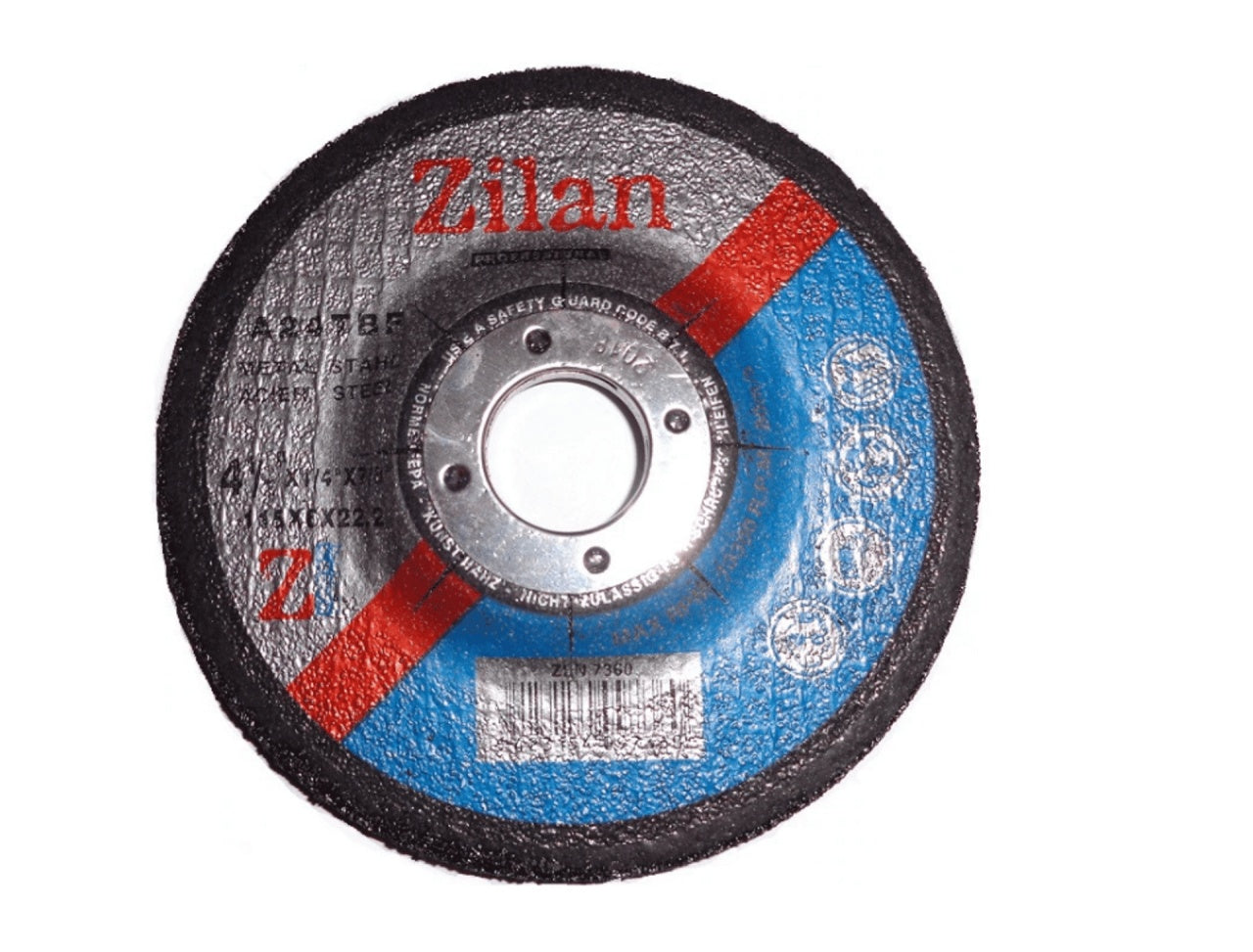 Disc pentru polizat 230x6x22 mm, grosime 6 mm, turatie max 6600 rpm