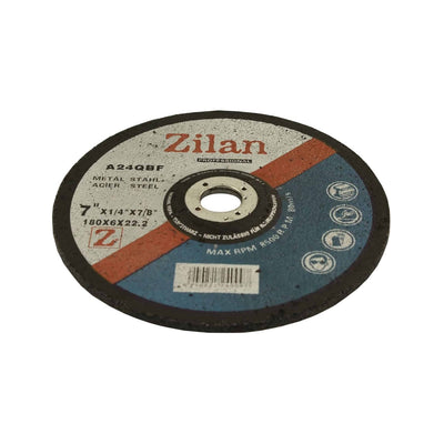 Disc pentru polizat metal 180x6x22,2 mm, turatie max 8500 rot/min