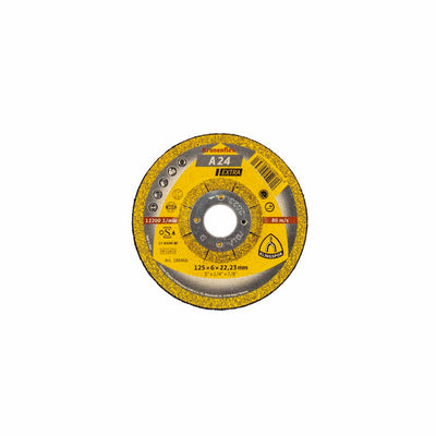 Disc polizare universal metal 125x6x22.23mm duritate medie