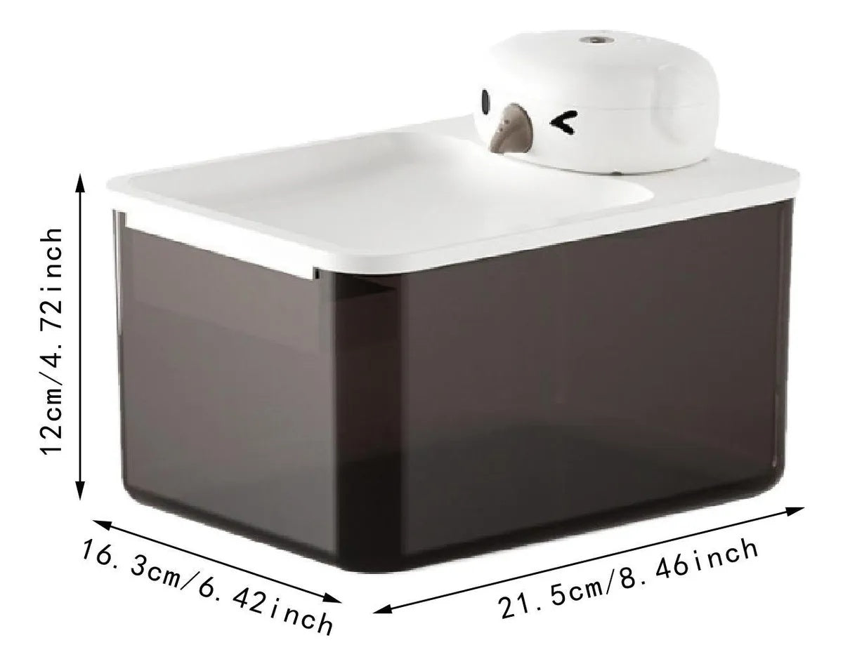 Dispenser de apa pentru animale, tip fantana, 21.5 cm