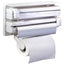 Dispenser triplu bucatarie FOXMAG24, pentru hartie, folie aluminiu, stretch