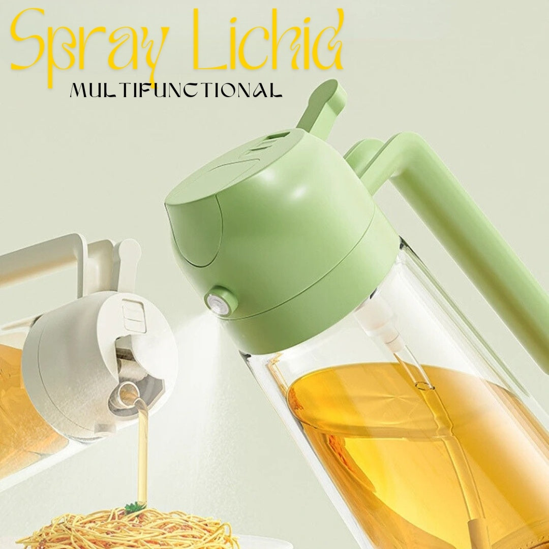 Dispenser Ulei, Recipient Ergonomic, Control Presiune, Automatizare, 600 ml