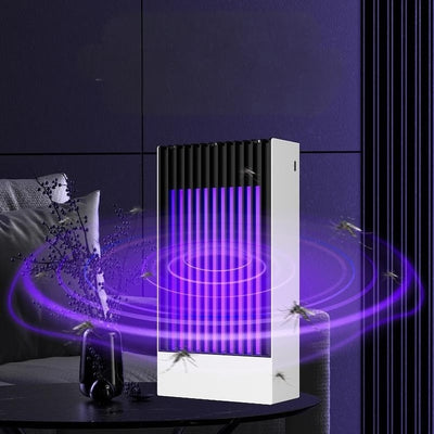Dispozitiv antitantari electric, montat pe perete, incarcare USB, cu lumina UV, alb