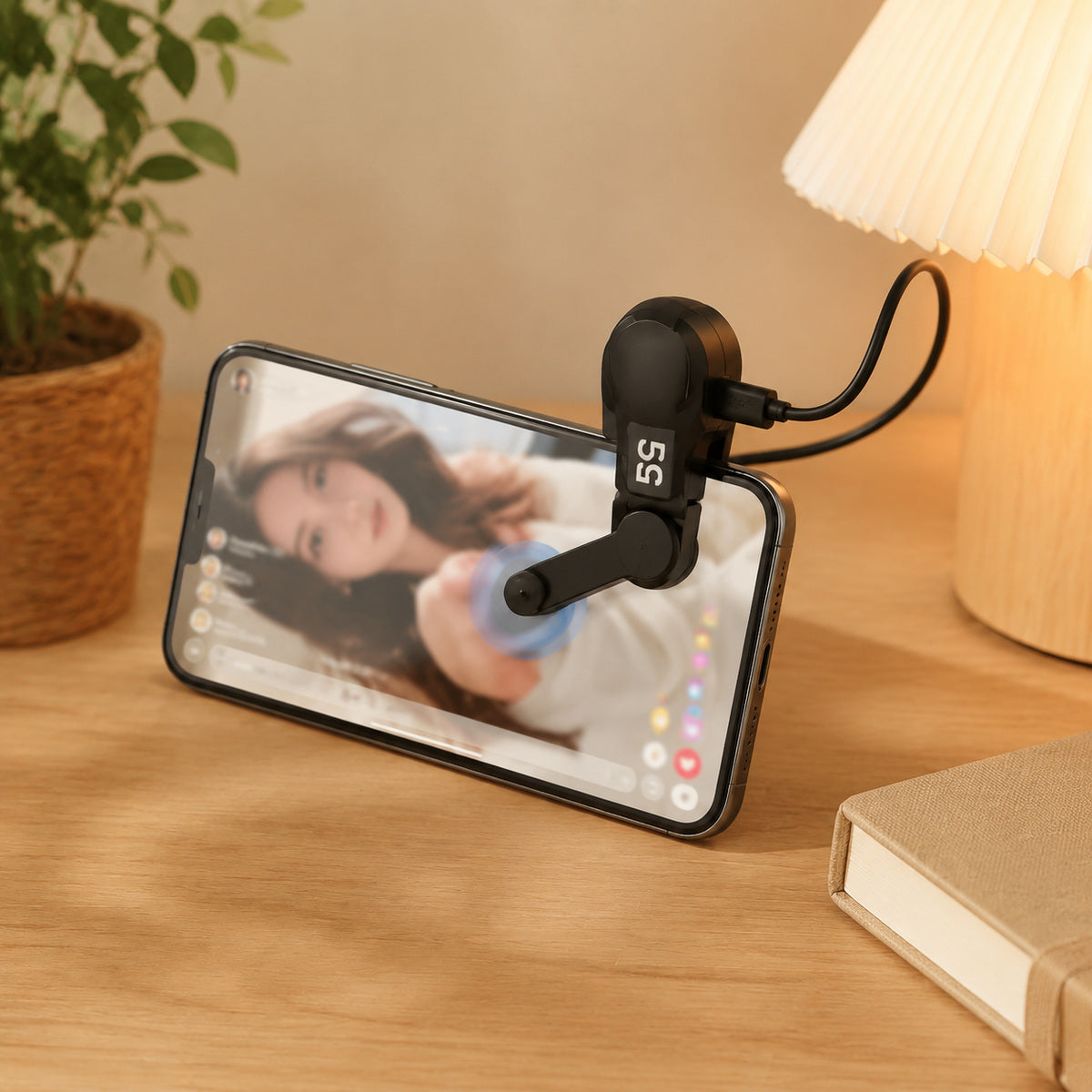 Dispozitiv Automat de Click pentru Telefon, pentru Transmisiuni Live – imagine 2