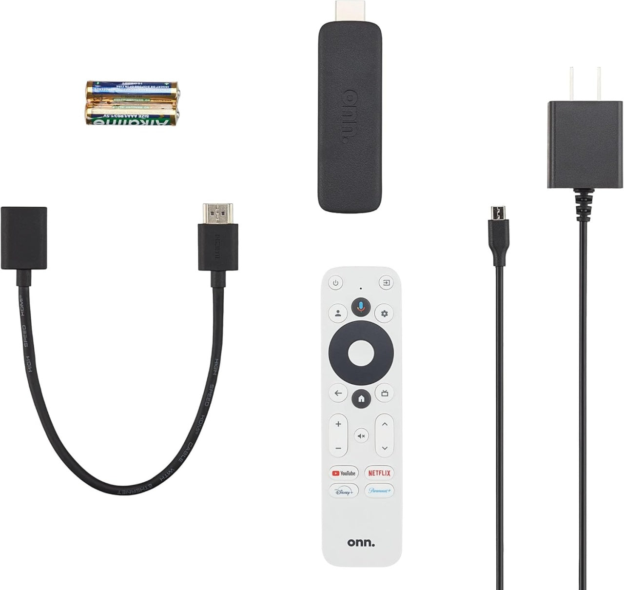 Dispozitiv de streaming Full HD, Chromecast încorporat, control vocal prin Asistentul Google, negru