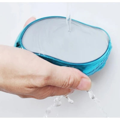 Dispozitiv manual de Epilare prin Frecare, albastru