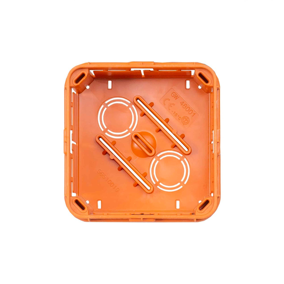 Doza de legatura cu capac pentru montaj incastrat, 92x92x45mm, IP40