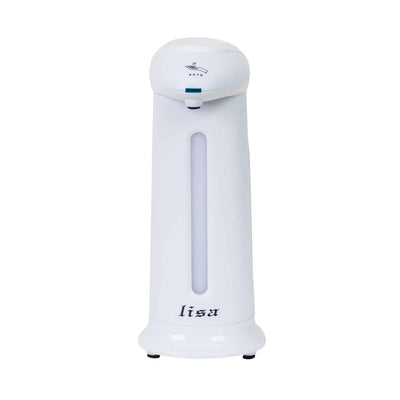 Dozator automat de sapun lichid 400ml cu senzor si indicator LED, alb